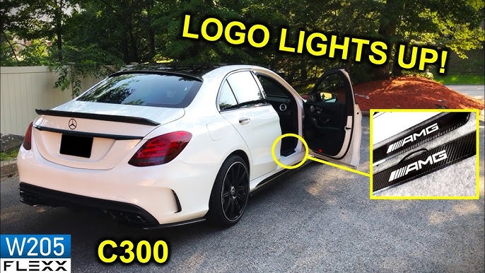 Laser Projector Door Logo Light (Mercedes Benz) C-Class (W204) Sedan – DMP  Car Design