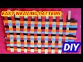 "Easy Paper Weaving Design You Must Try! 🧵✨ | Beautiful DIY Craft Idea"