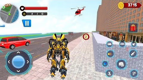 Robot Justice War: Car Jet Transform Game 2023 - Android Gameplay Jk GAMlNG Robot Transform war