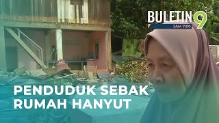 5 Buah Rumah Hilang Dibawa Arus