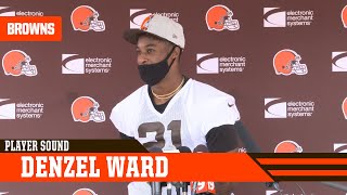 Denzel Ward: It's exciting to see all the guys out here and all the new additions.