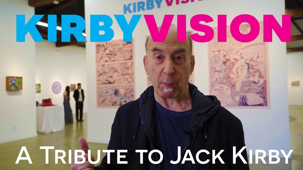 Bruce Helford, co-owner of Corey Helford Gallery talks about Kirbyvision: A Tribute to Jack Kirby