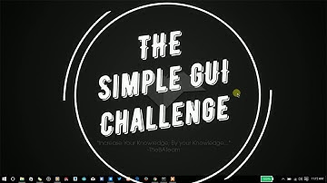 [10 min challenge] - Setting a Simple GUI in Batch | Professional Looking GUI in CMD is not So Far