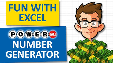 Win The Powerball Lottery!?  Powerball  Lottery Number Generator Using Excel