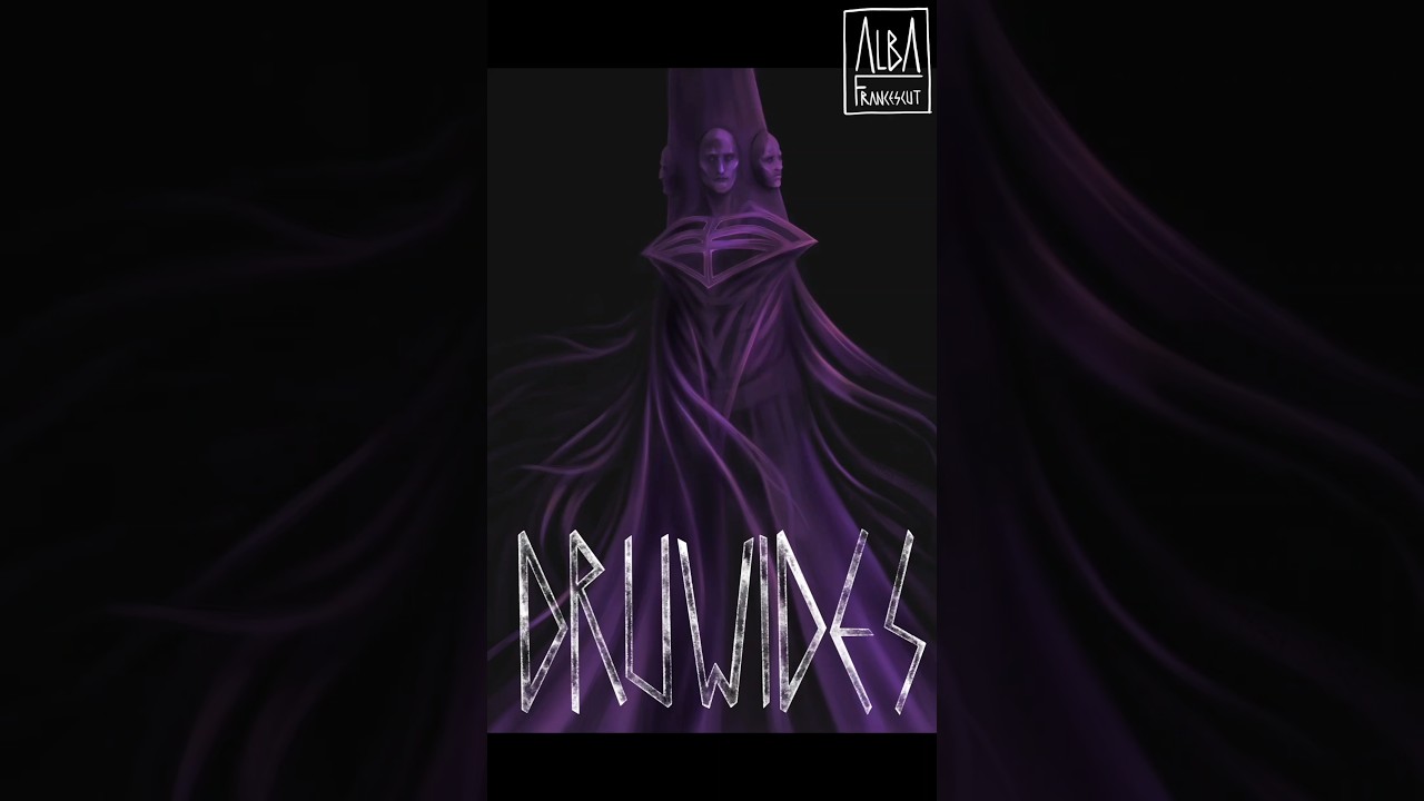 "There are uncanny things in the Otherworld" Art for my project Druwides 