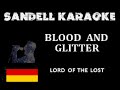 Germany  lord of the lost  blood  glitter karaoke official instrumental