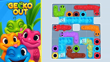 Gecko Out Levels 10-20 Solution Walkthrough