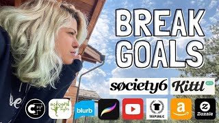 NO TITLE?? (Break Goals &amp; Channel Updates. Sort of...)