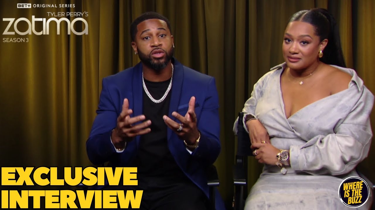 Devale Ellis and Crystal Renee Hayslett Spill on TYLER PERRY’S ZATIMA Season 3