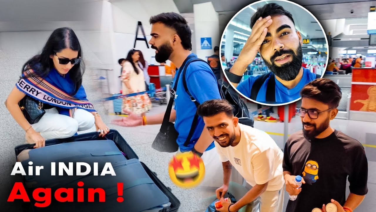 Dubai Aate hi Kaand Kar Diya 😂 Airport Scene