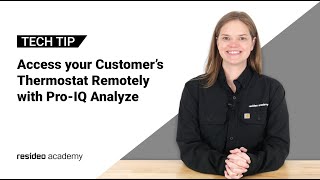 Access your Customer's Thermostat Remotely with Pro-IQ Analyze screenshot 3