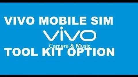 Vivo SIM toolkit option./vivo SIM toolkit problem In Urdu/hindi