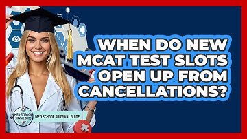 When Do New MCAT Test Slots Open Up From Cancellations? - Med School Survival Guide