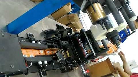High speed box cellophane overwrapping machine