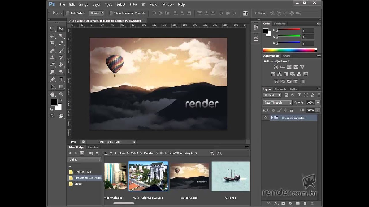 Aula 2 - Photoshop CS6 Atualização - YouTube