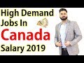 High Demand Jobs In Canada With Salary in 2019 | Canada Couple