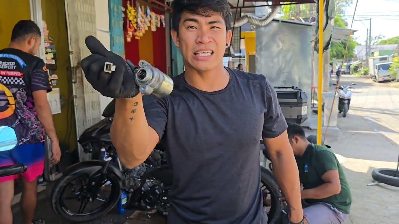 Yamaha Sniper 155 palit starter motor.