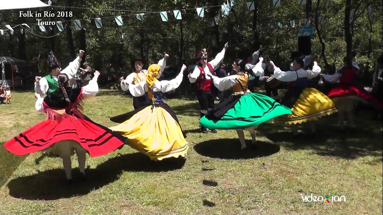 Folk in Río Touro 2018 | O.C.T. Ultreia de Santiago de Compostela | Grupo de baile rexional galego