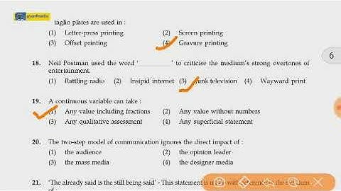 UGC-NET PAPER-2 Mass Communication- Review (Part-1)