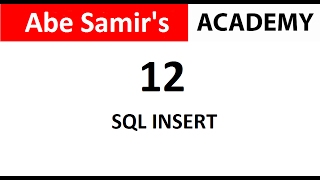 How to Insert data using SQL INSERT Statement