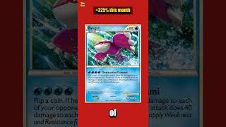 🔥 Kyogre jumped 325% - worth £101.64 now! #pokemon #shorts