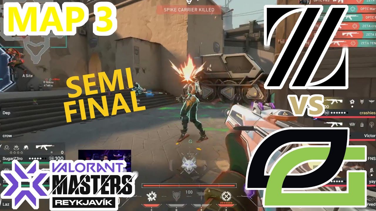 SEMI FINAL! OpTic Gaming VS ZETA DIVISION Map 3 - Highlights - VCT 2022 Masters Rekjavik | Valorant