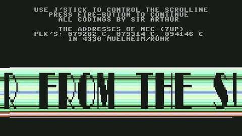 Seven Up (7Up)  Intro 2  ! Commodore 64 (C64)