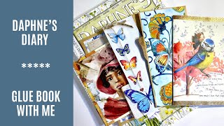 🦋 Daphne’s Diary Magazine Journal Series - Glue Book With Me 🦋
