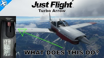 Backup Gear Extender - Just Flight Turbo Arrow - Microsoft Flight Simulator