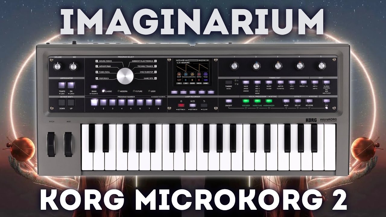 Korg microKORG 2 - "Imaginarium" 40 Presets (Soundset)