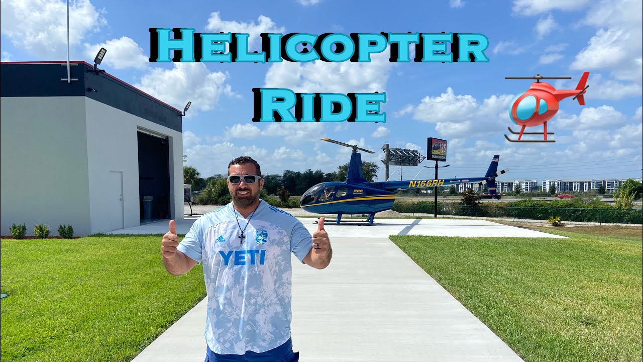 Breathtaking Helicopter Tour Over Orlando! Sea World, Aquatica & International Drive!