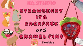 Download Lagu KOstudio Kickstarter campaign: Strawberry ITA backpack 🍓 and Enamel Pins ✨ MP3 Download Lagu KOstudio Kickstarter campaign: Strawberry ITA backpack 🍓 and Enamel Pins ✨ MP3
