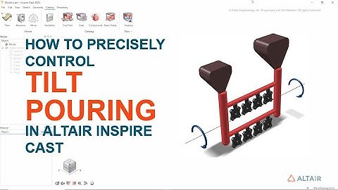 How to Precisely Control Tilt Pouring in Altair Inspire Cast