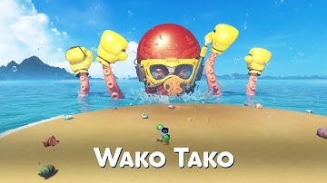 ASTRO BOT Wako Tako Boss Fight Gameplay - Tentacle System Boss