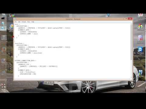 How to resolve the ora 12154 error