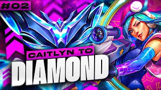 Caitlyn Unranked to Diamond #2 - Caitlyn ADC Gameplay Guide | Season 13 Caitlyn Gameplay