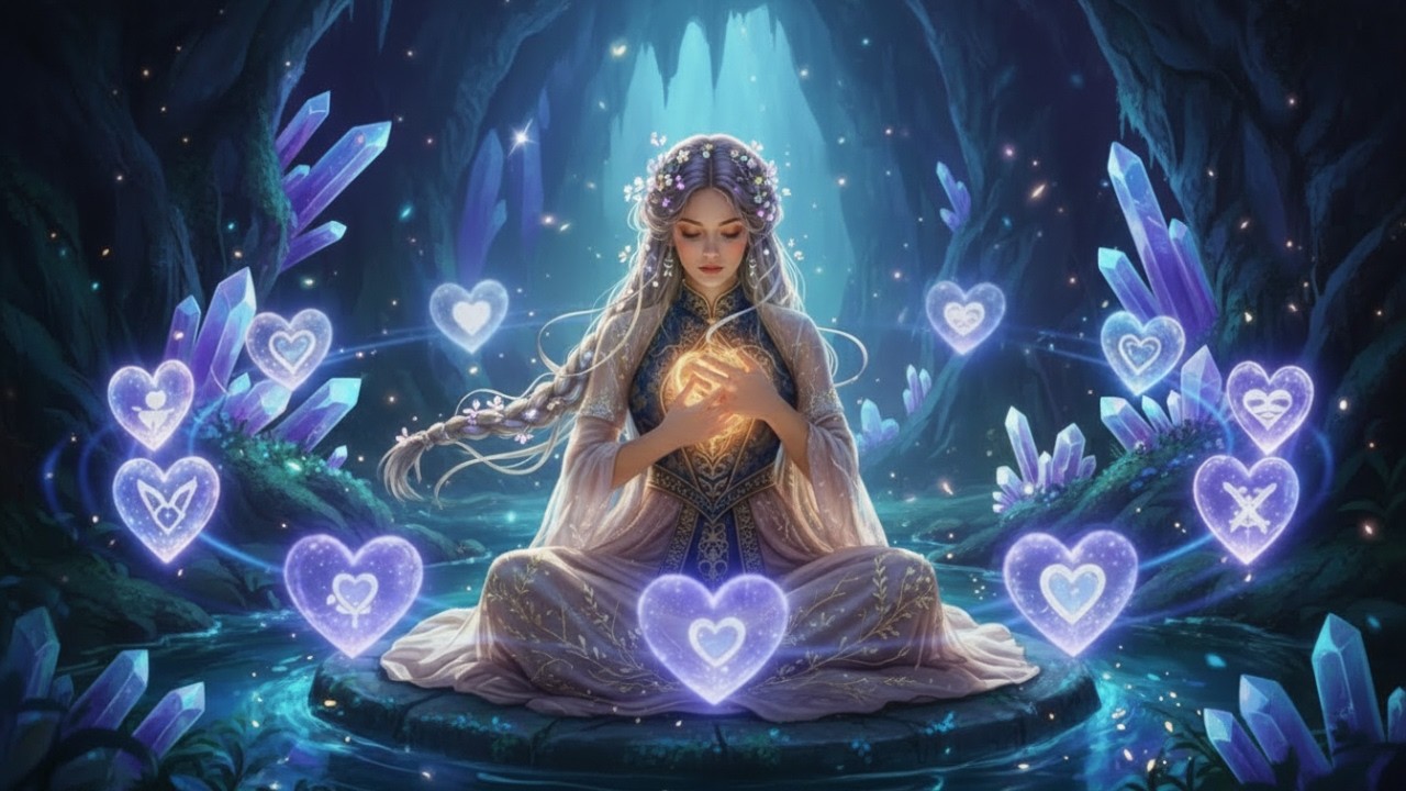 Release What No Longer Belongs in Your Body: Stress, Anxiety and Racing Thoughts • Reiki Music