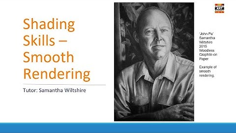 Drawing Tutorial - Shading Techniques for Artists - Smooth Rendering