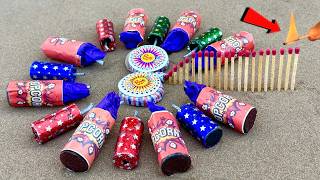 Popcorn Vs Chitup Vs Two Chakkar Vs Matchstick Chain Reaction Domino's Amaging Experiment 😱