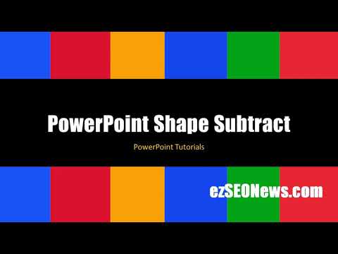 PowerPoint Merge Shape - Subtract Merge