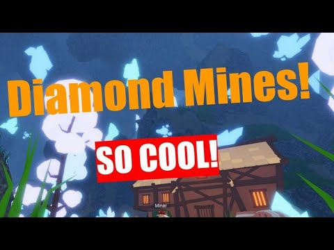 Where To Find New Diamond Mines Portal Roblox Islands Skyblock Outdated Youtube - mine diamonds roblox