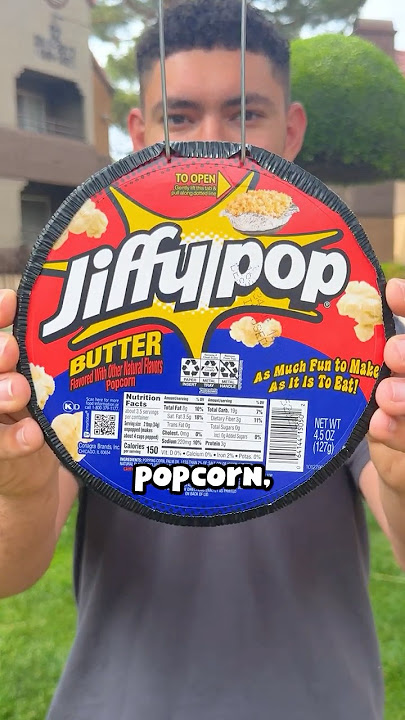 what Jiffypop Popcorn looks like