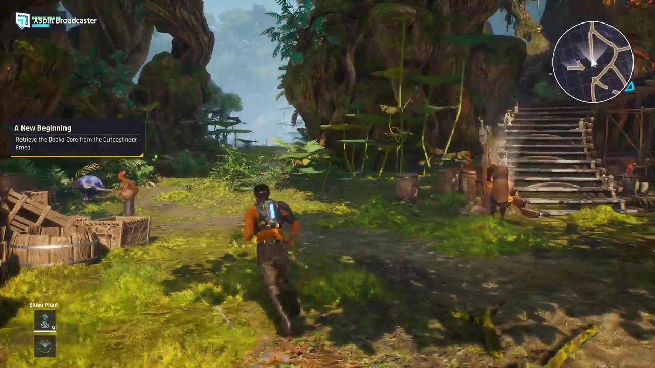 OUTCAST A NEW BEGINING "FIRST LOOK"  WE FELL ASLEEP ON THIS ONE!AMAZING GAME!