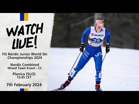 LIVE: FIS Nordic Junior World Ski Championships 2024 Planica - Mixed Team Cross Country Competition