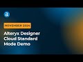 Alteryx Designer Cloud Standard Mode Demo