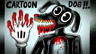 Asal Usul Monster Anjing Pemakan Manusia (CARTOON DOG) || DRAWSTORY