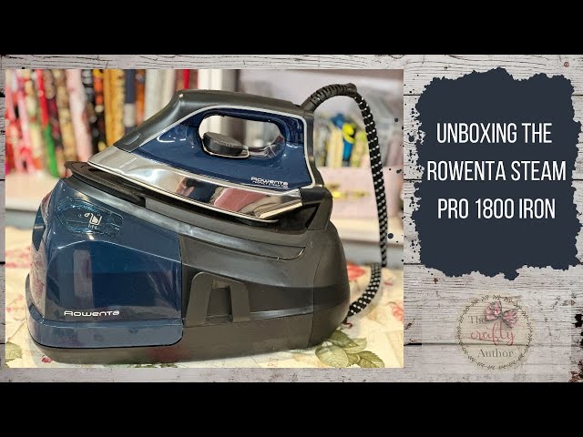 Unboxing the Rowenta Steam Pro Iron - Here's Why I'm OBSESSED 