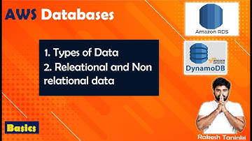 EP-85 || AWS Databases || RDS || The Basics || Types of Data || @RakeshTaninki