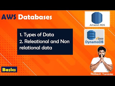EP-85 || AWS Databases || RDS || The Basics || Types of Data || @RakeshTaninki