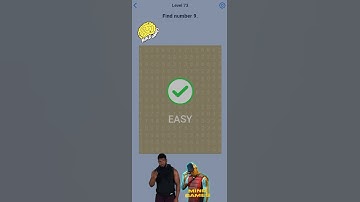 Find Number 9...... Level 73 #shorts